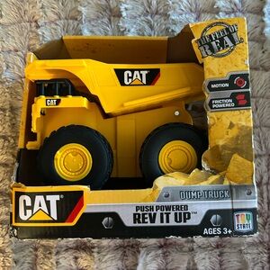 Cat truck push powered Rev it up New